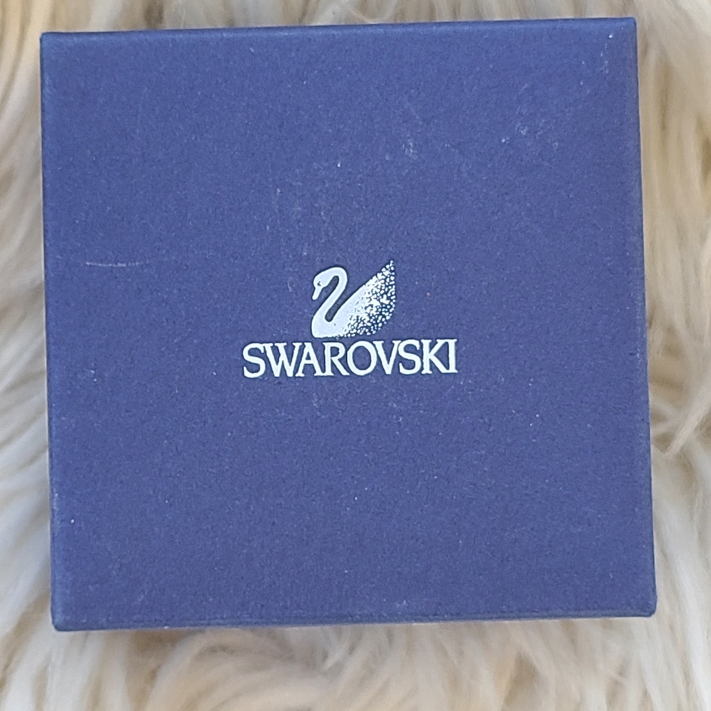 Swarovski Baby Rattle- Like New In Box - Picture 5 of 6